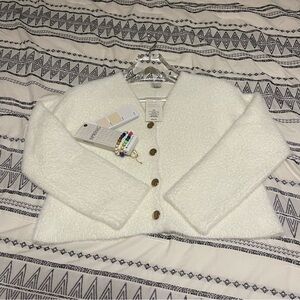 Cozy White Womens Jacket